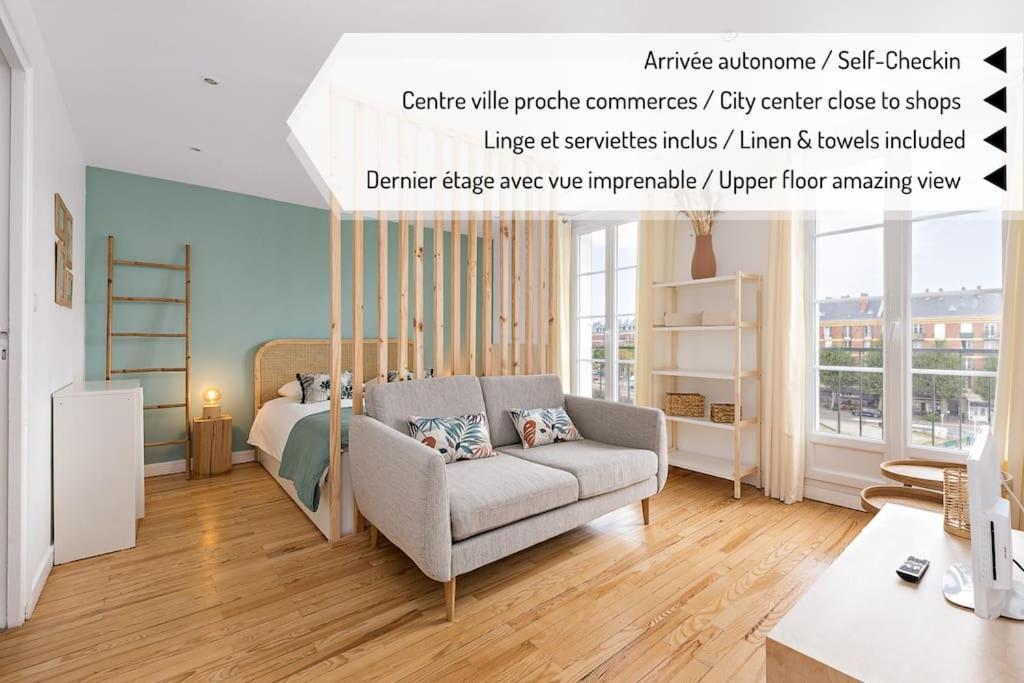 Cocon Centre Ville - Vue Imprenable Petit Port Du Havre Le Havre Ngoại thất bức ảnh